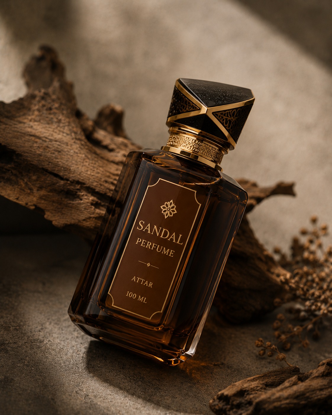 Sandal Perfume 100ml | Inspired by the Timeless Beauty of Sandalwood - Image 3
