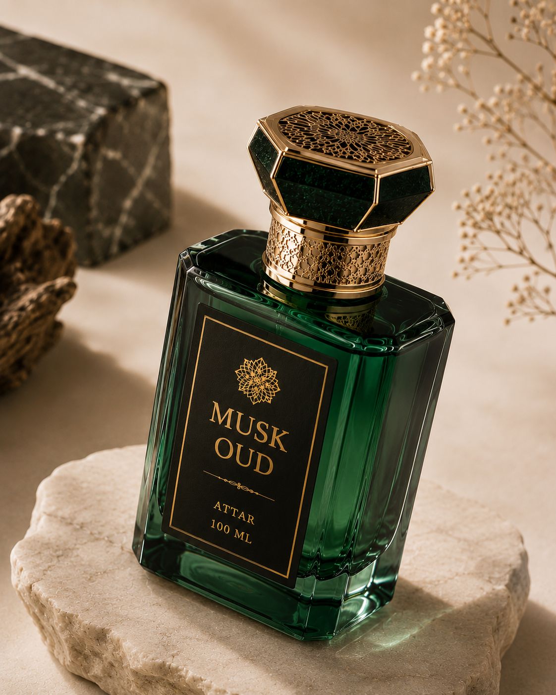 Misk Al Oud Perfume 100ml | Rich Oud & Musk Fragrance with Lasting Freshness - Image 2