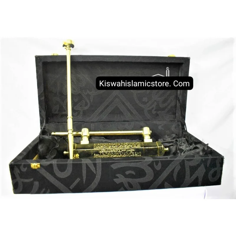 Kabah Door Key Lock for home decor certified gold plated key lock of the door Kabah is related to King Salman 1435 hijri \antique key lock - Image 4