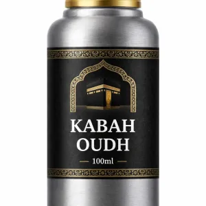Kabah Oudh 100 ML premium Arabian alcohol free oudh oil bottle