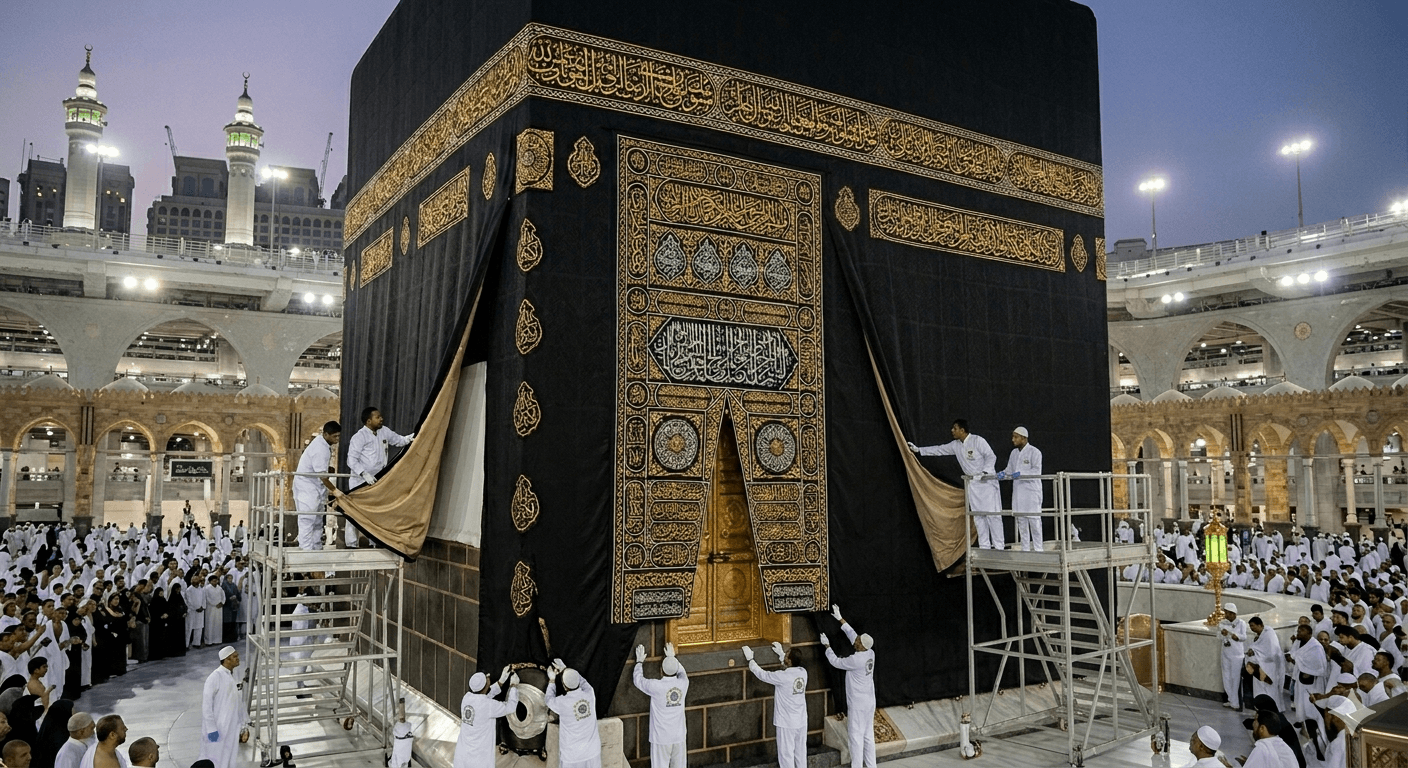 When Will Gilaf-e-Kaaba Change in 2026