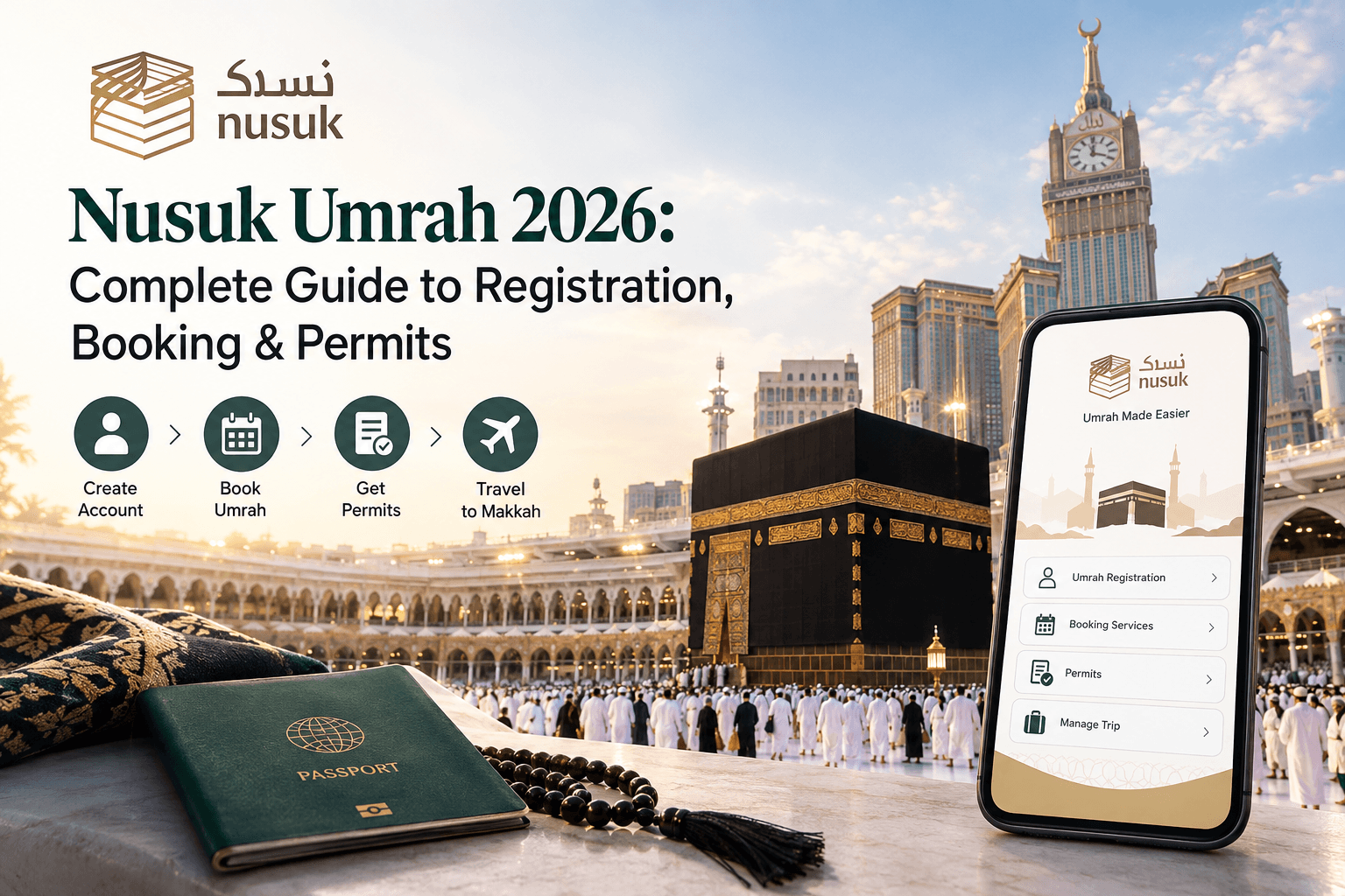 Nusuk Umrah 2026 registration and permit guide