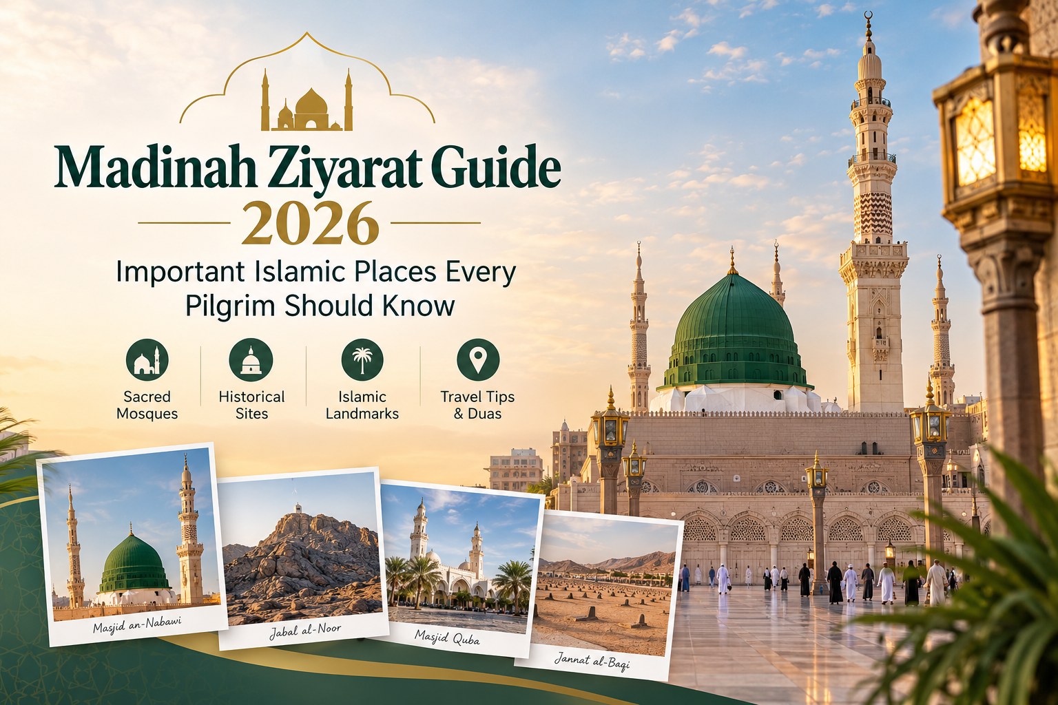 Madinah Ziyarat Guide 2026 – Important Islamic Places in Madinah